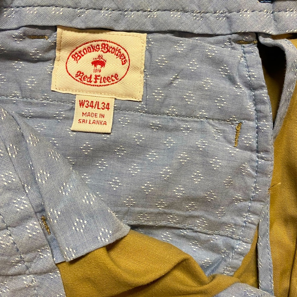 Brooks Brothers Red Fleece Chinos